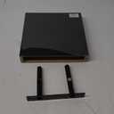 Sorbus Square Floating Shelf for Wall - 3 Small Shelves with Invisible Mounting Brackets for Living Room Decor, Bedroom, Bathroom Decor, Home & Kitchen - 9" Black Wall Shelf to Display Photos Trophies