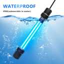 18W Aquarium UV Light for 100-1000 Gallon, UV Pond Water Clarifier for Koi Pond, Swimming Pool, Spa, Large Fish Tank, Cold Plunge UV Light for Pond Algae Control
