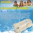 355010S Pool Pump Motor 1HP, Fit for Pentair Whisperflo 1 HP, 3450 RPM, 1 Speed, 115/ 208-230 V, Energy Efficiency, Swimming Pool Motor