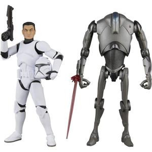 STAR WARS The Black Series Phase I Clone Trooper & Super Battle Droid