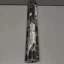 3 x Removable Peel and Stick Wallpaper Boho 17.5 x 118 in Floral for Bedroom Bathroom Easy Peel Off Stick on Wallpaper Contact Paper Renter Friendly Wall Paper (Dark)