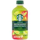 Starbucks Refreshers Concentrate Lime Watermelon, Refreshing Drink, Cold Drinks 32 fl oz (EXP 07/31/26)