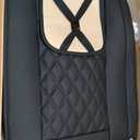 Aierxuan Full Set Car Seat Covers Custom Fit 2009 to 2025 Ford F150 and 2017 to 2025 F250 F350 F450 Cars SUV Pick-up Truck, Automotive Vehicle Cushion Cover with Waterproof Leather (Black)