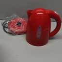 OVENTE Electric Kettle, 1.7L Fast Boiling Water Heater for Coffee or Tea, BPA Free with Water Level Gauge, Auto Shut-Off, Boil-Dry Protection, Indicator Light and Removable Filter, Red KP72R