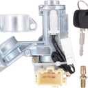 MOTOKU Steering Column Upper Bracket and Ignition Lock Cylinder Switch for Toyota Camry 2002-2006