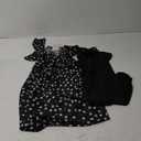 BTFBM Fall Dresses for Women 2025 2 Piece Set Long Sleeve Polka Dot Sexy Bodycon Mesh Dress and Slip Dress Party Wedding (Large, Big Dot Black White)