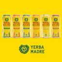 Yerba Madre Organic Yerba Mate, Lemon Elation, 150mg Natural Caffeine, Energy Drink Alternative, No Jitters or Crash, 15.5 Oz Cans (Pack of 12), Best By: 07/JUN/2027