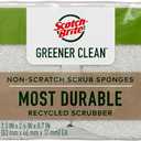 Scotch-Brite Greener Clean Non-Scratch Scrub Sponge 8 pc