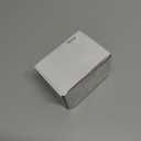 Deadbolt with Round Trim, Keyed 1 Side, Matte Black Finish