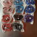 11 Pcs Martingale Collar for Medium Dogs Reflective Dog Collar with Durable Metal Buckle Adjustable Nylon Pet Prevent Slipping Out for Medium, 11 Colors