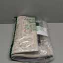 WondRg 2x3 Washable Neutral Area Rug Brown Vintage Entryway Kitchen Carpet Non-Slip Soft Low Pile Floral Indoor Small Throw Rug for Bedroom Bathroom Entrance