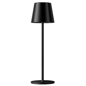 Cordless Table Lamp Rechargeable Black - KK 2 Pack 5000mAH Battery Operated Lamp for Counter, 3 Color Stepless Dimming Waterproof LED Wireless Lamp for Dining Kitchen, Outdoor Patio, Touch Control