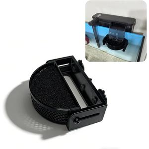 Aquarium Filter Baffle with Suction Cups, Fish Tank Flow Controller, Water Surface Calmer & Flow Reducer for Betta Fish and Shrimp (Black, Medium)