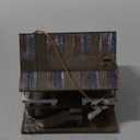 Sunset Vista Designs for The Birds Decorative Birdhouse, Vintage Coastal Cabin