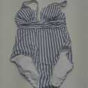 Eomenie Women's One Piece Swimsuit Tummy Control Bathing Suit V Neck Slimming 1 Piece Swimwear (Medium)