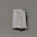 Cloudy Bay in Wall Dimmer Switch for LED Light/CFL/Incandescent,3-Way Single Pole Dimmable Slide,600 Watt max,Cover Plate Included (1-Pack | Ivory)