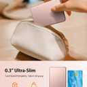 [0.3" Ultra Slim] [Alloy-Made] ULiXWH for Magsafe Portable Charger for iPhone, 2026 Upgrade 5000mAh Fast Charging Magnetic Power Bank, Wireless Battery Pack for iPhone 17 Air 16 15 Pro Max 14 13, Pink