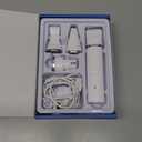 Dog Clippers Grooming Kit Hair Clipper-Low Noise Paw Trimmer- Rechargeable - Cordless Quiet Nail Grinder Shaver for Cats and Other Pets (White)