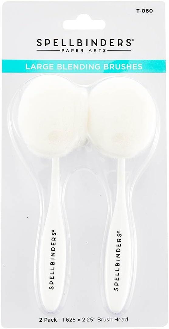 Spellbinders T-060 Large Blending Brushes - 2 Pack