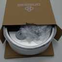 oneisall Dog Water Fountain, 7L/230oz/1.8G Quiet Dog Fountain Water Bowl, Stainless Steel Dog Water Fountain with Visual Water Level&Triple Filtration for Large Medium Small Breed Dogs Pets