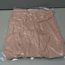 Haloumoning Boys Corduroy Shorts Kids Casual Elastic Waist Drawstring Summer Shorts with Pockets 5-14 Years (Pink)