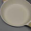 SENSARTE Ceramic Nonstick Frying Pan Skillet with Lid, 12 Inch Large Deep Frying Pan, 5 Qt Saute Pan, Induction Pan, Healthy Non Toxic Cooking Pan with Helper Handle, PFOA PFAS PTFE Free