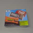 HERSHEY'S, KIT KAT and REESE'S Assorted Milk Chocolate Candy Variety Box, 27.3 oz (18 Count) (EXP 10/31/26)