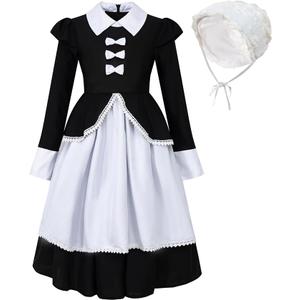 PROMOTED TO BIG SISTER Pilgrim Costume for Girls (11-12 Years)
