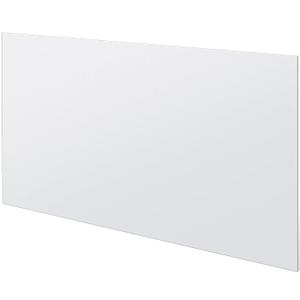 Threehoney HDPE Sheet 1/4" Thick 24 x 48 Inch, HDPE Plastic Sheet High Density Polyethylene Board Flexible Solid Plastic Block for DIY Projects Crafts Machining Home(White)