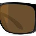 B.N.U.S Italy Made Classic Sunglasses for Men and Women Corning Real Glass Lenses with Polarized Option
