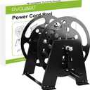 RVGUARD RV Power Cord Reel, Heavy Duty Power Cord Storage Reel, Holds Up to 50 Feet of 50A (6/3+1/8 AWG) Heavy Duty Power Cord