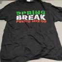 Spring Break Puerto Mexico Mexican Flag Party T-Shirt T-Shirt Size S