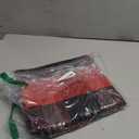 Christmas Red and Black Plaid Rug, 28 x 43 Inches Cotton Hand-Woven Layered Door Mat for Front Porch, Entryway, Outdoor Holiday Decor, Washable Buffalo Check Rug for Home, Patio, Kitchen