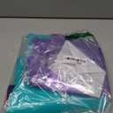 Choice Marts Merchandise Bags 200 Teal & Purple 9"x12" Bags 1.5Mil Thick Glossy With Handles