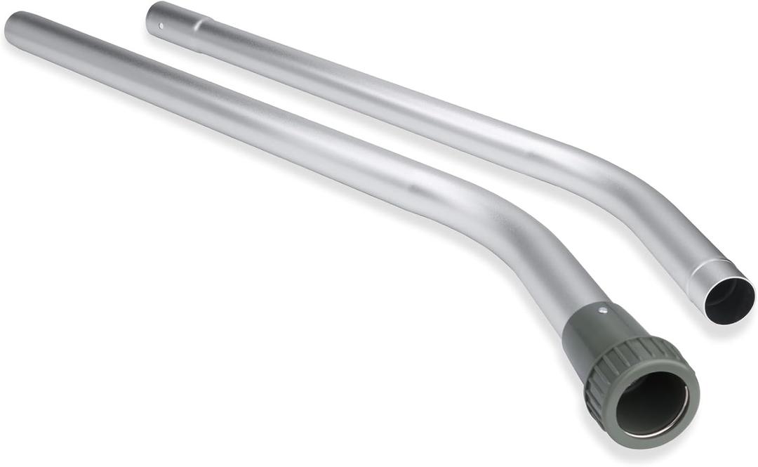 2-Piece Aluminum Vacuum Wand, 56-Inch, Button Lock Design, Replacement for ProTeam 101338, Compatible with Sanitaire, ProTeam, Tennant, Sandia, Mercury, Karcher, vilfisk, Mosquito, Hawke Vacuums
