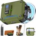 Inesore Compatible with AirPods Pro 3 Generation Case,Secure Lock & Phone Stand Design,Compatible with MagSafe,Automatic Snap Switch Secure Cover for New AirPods Pro 3rd (2025)-Dark Green