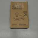 LEVERLOC Soap Dish Holder for Shower Suction Cup Wall Mounted Self Draining NO-Drilling Removable Bar Soap Sponge Holder for Bathroom Bathtub Kitchen Sink Waterproof Strong Vacuum Suction Adhesion