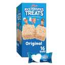 Rice Krispies Treats Marshmallow Snack Bars, Kids Snacks, Lunch Snacks, Original, 12.4oz Box (16 Bars) (EXP 06/19/26)