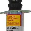 12V Solenoid 307-2758 Compatible with Miller Welders AEAD 200LE Legend Compatible with Onan P216G P218G P220G P224G OL16 OL18 OL20 2 Terminal