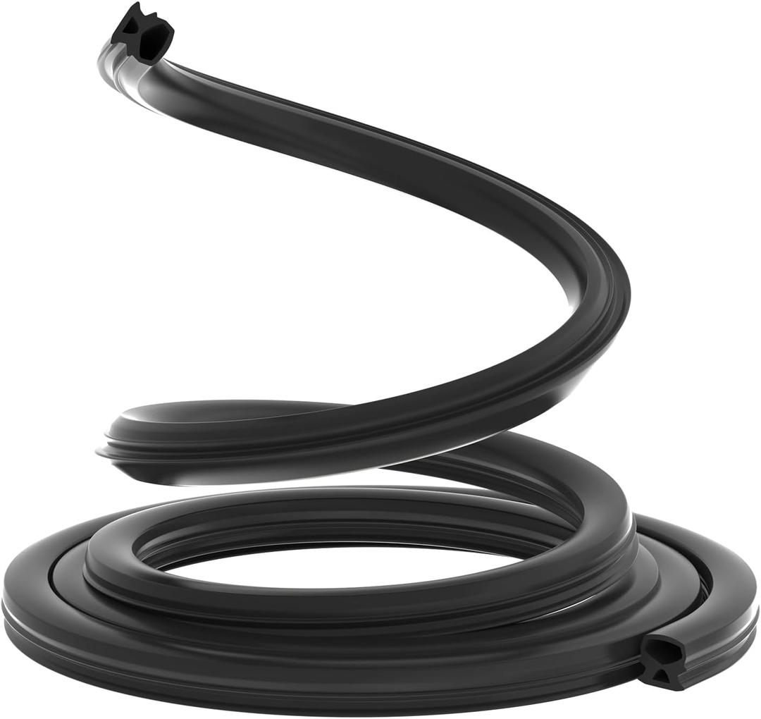 UPGRADED WD08X10018 Dishwasher Gasket Door Seal Compatible with GE Dishwasher Replacement Parts WD8X10018 AH258656 943373 GLC4400R40WW GHDA670N00BB General Electric GE Dishwasher Tub Gasket Door Seal