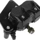 Black Front Brake Calipers 51mm Twin Piston Hydraulic Cylinder Caliper For Chinese 50cc-125cc ATV Quad Pit Pro Dirt Bike Go kart Apollo 140cc z40