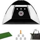 Hot Strike Cage, Swing Cut Off Outdoor Net, Practice Net (3m single grass set)