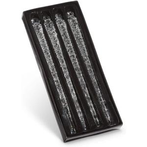 Raz Imports Box of Icicle Hanging Ornaments, Set of 4, Christmas Holiday Decor