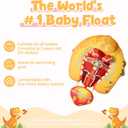 Mambobaby Float Non-Inflatable Baby Float with Canopy, Five-Point Safety System, 3D Canopy(Detachable) UPF 50+, Baby Pool Floats for 3-24 Months, Dual-Mode Toddler Swim Floaties