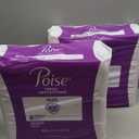 Poise Incontinence & Postpartum Pads for Bladder Leaks, 5 Drop Maximum Absorbency, Long Length, 84 Count, Packaging May Vary