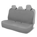 Motor Trend AquaShield Neoprene Waterproof Seat Covers for Trucks - Black 60/ 40 Split Bench Rear Seat Cover - Carseat Cover Automotive Back Seat Protector - Car Accessories for Kids & Dogs