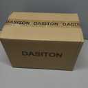 DASITON Makeup Organizer with Drawer,6 Slots Stackable Makeup Brush Holder,Skincare and Cosmetic Organizer for Bathroom Vanity Countertop Makeup Storage for Cosmetics,Brushes,Lipstick and Jewelry (1 Tray + 2 Drawer, Cream)