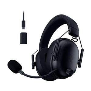 Razer BlackShark V3 Wireless Gaming Headset for PC: 50mm Drivers - Super Wideband Mic - 2.4 GHz, Bluetooth, USB - Works with Mac, PS5, Nintendo Switch, Smartphone - 70 Hr Battery - Black