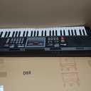Kids Keyboard Piano 61 Keys, Gift for Boys Girls [Black with Stand], Portable