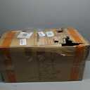 48" L Collapsible Wagon Cart Foldable, 560lbs Weight Capacity 300L Heavy Duty Folding Beach Wagons with Big All-Terrain Wheels, Utility Carts for Groceries, Shopping, Camping, Sports - Black